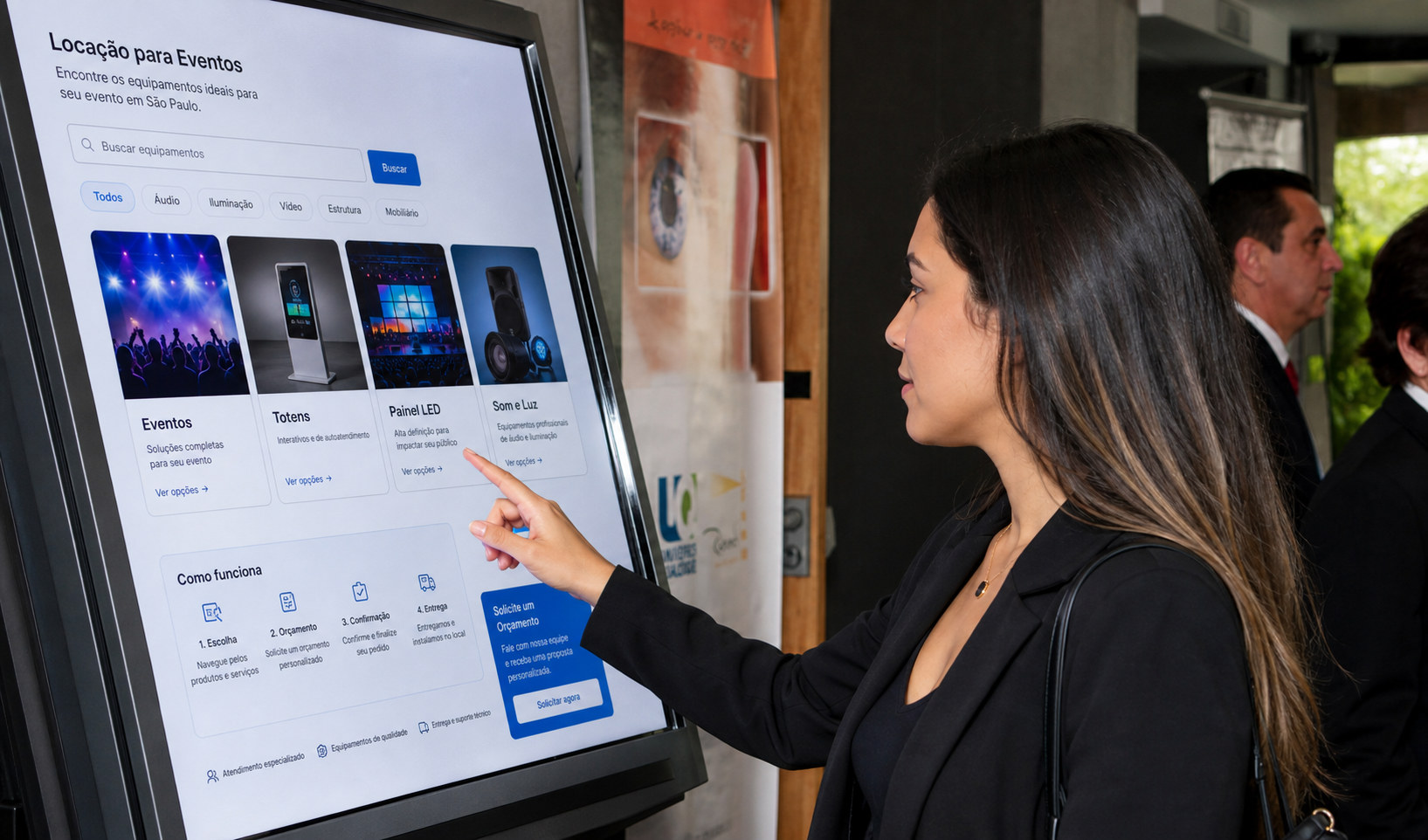 Monitores Touch Screen LocShow