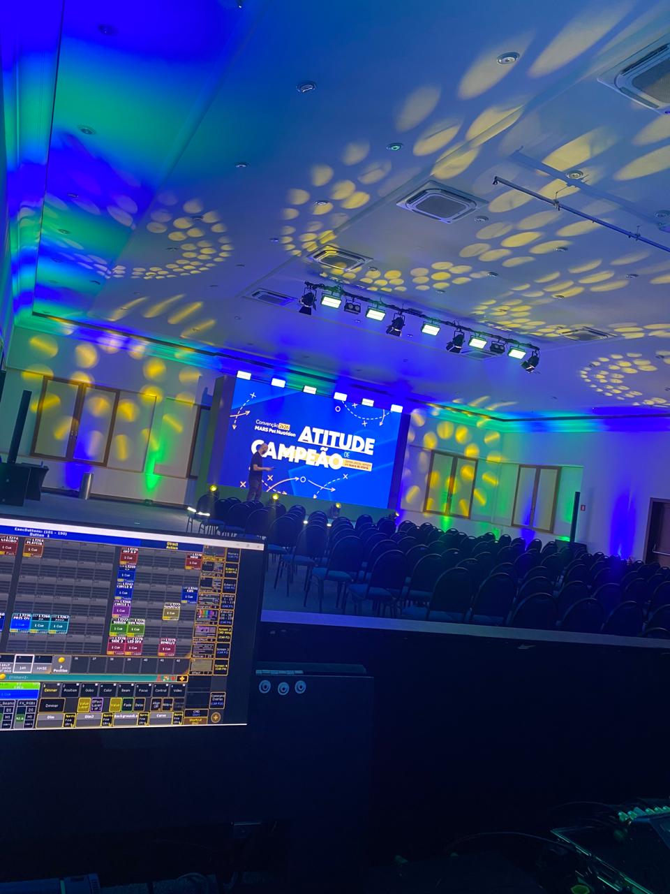 Sonorização em evento