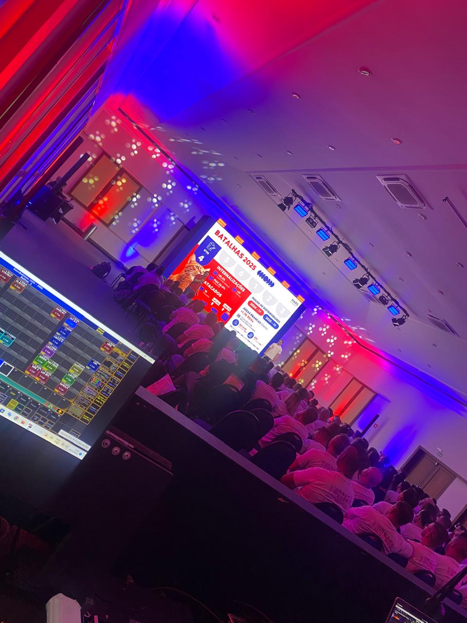 Sonorização em evento