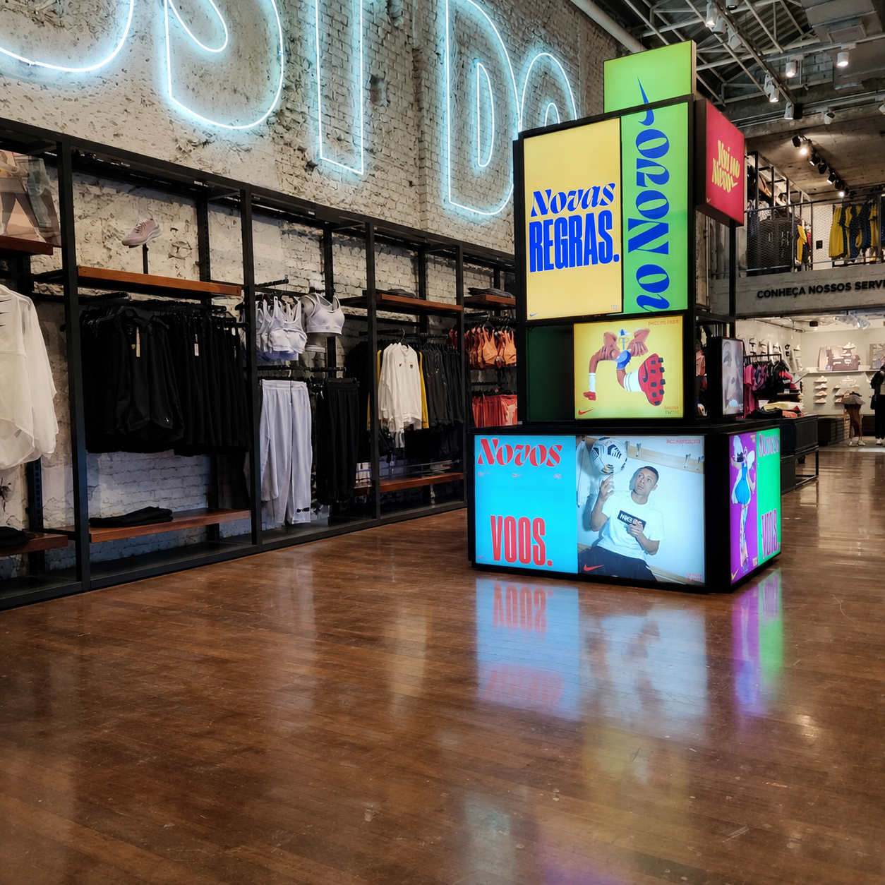 Totem de LED para ativações de marca